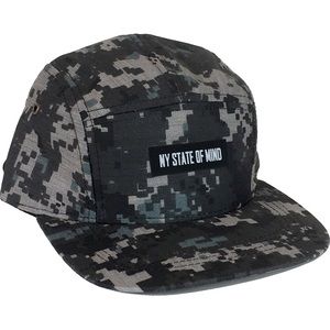 Digi Camo 5 Panel Hat